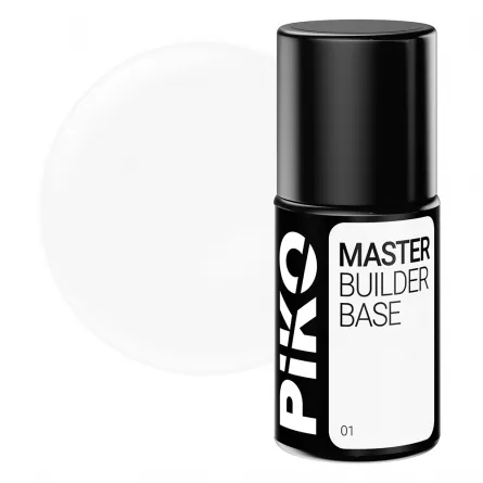 Baza de unghii Piko, Master Builder, 7g, 01 Clear, [],https:lilarossa.ro