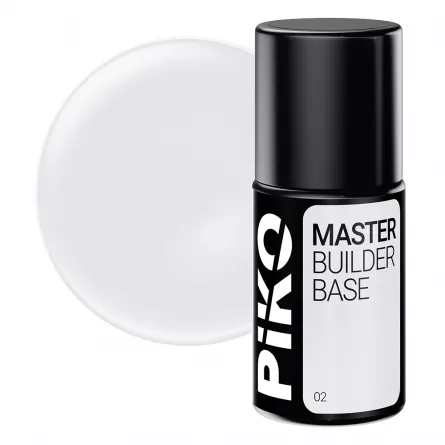 Baza de unghii Piko, Master Builder, 7g, 02 Baby White, [],https:lilarossa.ro
