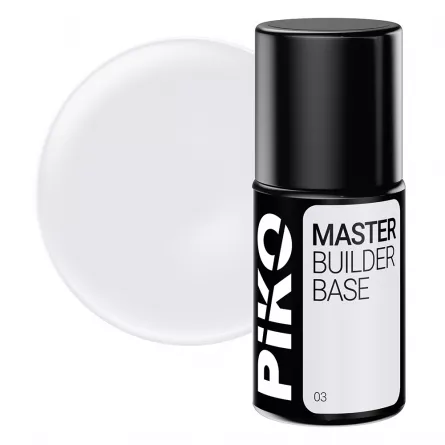 Baza de unghii Piko, Master Builder, 7g, 03 Milky White, [],https:lilarossa.ro