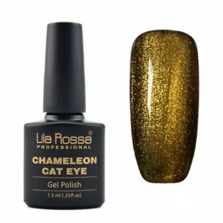 Oja semipermanenta, Lila Rossa, Chameleon Cat Eye, 7.3ml, 008, [],https:lilarossa.ro