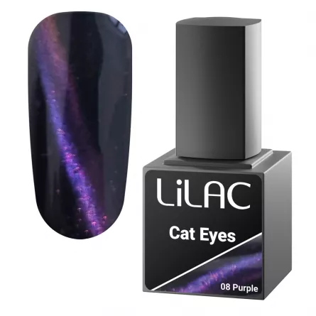 oja semipermanenta Lilac Cat Eyes 10 g 08, [],https:lilarossa.ro