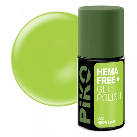 Oja semipermanenta Piko Hema Free 022 Neon Lime, [],https:lilarossa.ro