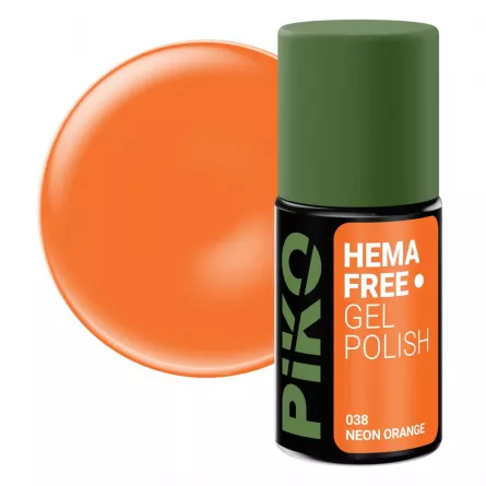Oja semipermanenta Piko Hema Free 038 Neon Orange, [],https:lilarossa.ro