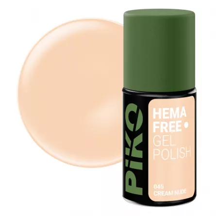 Oja semipermanenta Piko Hema Free 045 Cream Nude, [],lilarossa.ro