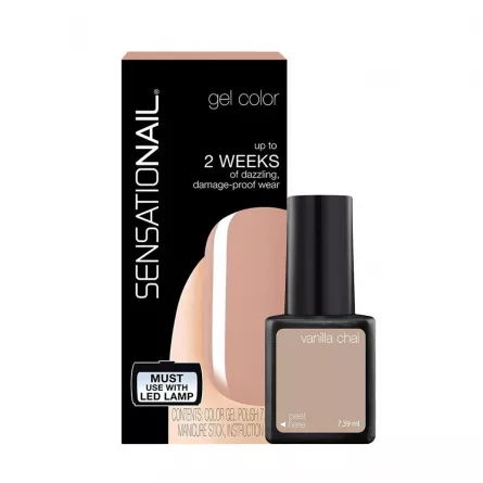 Oja semipermanenta SensatioNail Vanilla Chai 7.39 ml, [],https:lilarossa.ro