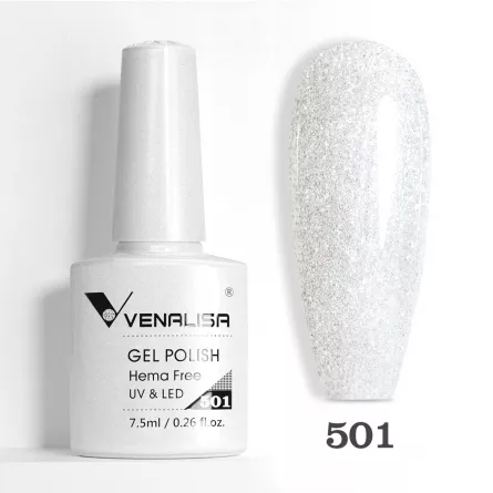 Oja semipermanenta Venalisa VIP5 Hema-Free 7.5 ml 501, [],https:lilarossa.ro