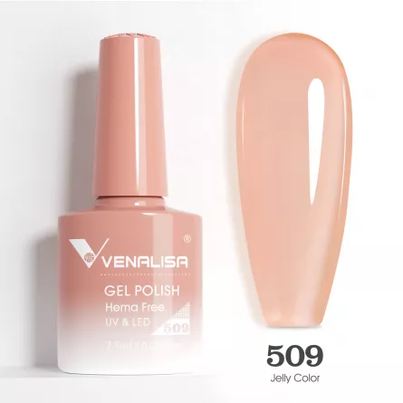 Oja semipermanenta Venalisa VIP5 Hema-Free 7.5 ml 509, [],https:lilarossa.ro