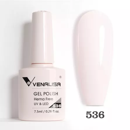 Oja semipermanenta Venalisa VIP5 Hema-Free 7.5 ml 536, [],https:lilarossa.ro