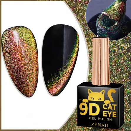 oja semipermanenta Zenail 9D Cat Eyes 10 ml 02, [],https:lilarossa.ro