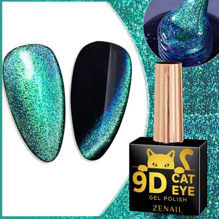 oja semipermanenta Zenail 9D Cat Eyes 10 ml 04, [],https:lilarossa.ro