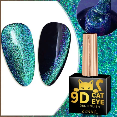 oja semipermanenta Zenail 9D Cat Eyes 10 ml 07, [],https:lilarossa.ro