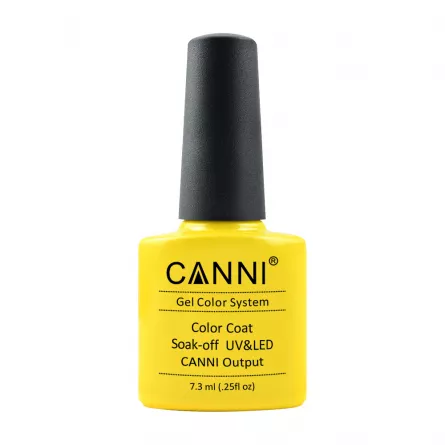 Oja semipermanenta, Canni, 001 gold, 7.3 ml, [],https:lilarossa.ro