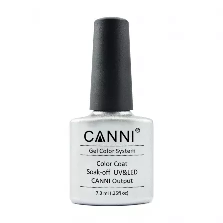 Oja semipermanenta, Canni, 008 dark gray, 7.3 ml, [],https:lilarossa.ro