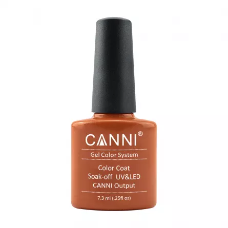 Oja semipermanenta, Canni, 016 chocolate, 7.3 ml, [],https:lilarossa.ro