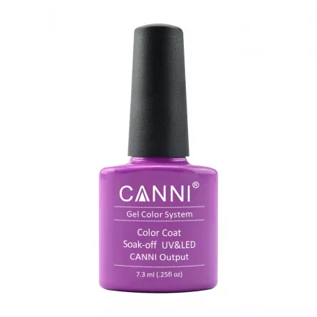 Oja semipermanenta, Canni, 020 medium violet red, 7.3 ml, [],https:lilarossa.ro