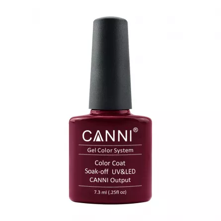 Oja semipermanenta, Canni, 028 dark red, 7.3 ml, [],https:lilarossa.ro