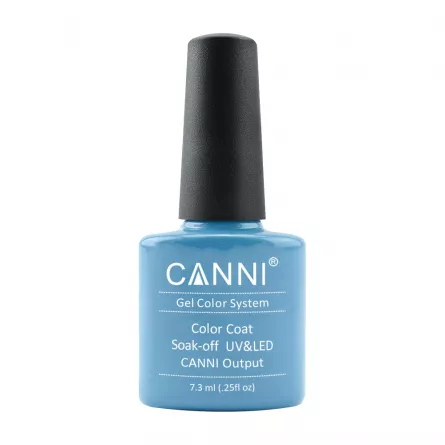 Oja semipermanenta, Canni, 037 cadet blue, 7.3 ml, [],lilarossa.ro