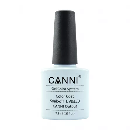Oja semipermanenta, Canni, 038 pale turquoise, 7.3 ml, [],https:lilarossa.ro