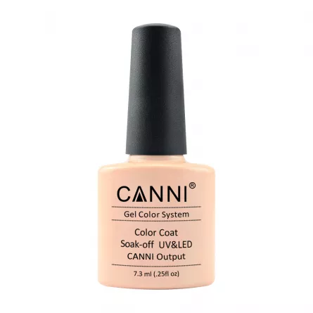 Oja semipermanenta, Canni, 055 light salmon, 7.3 ml, [],https:lilarossa.ro