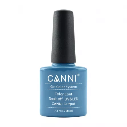 Oja semipermanenta, Canni, 080 steel blue, 7.3 ml, [],lilarossa.ro