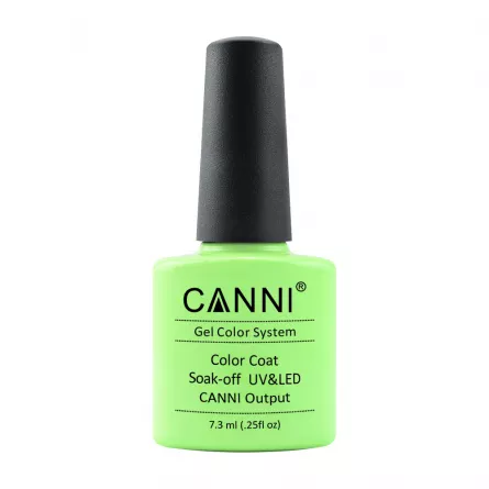 Oja semipermanenta, Canni, 082 green yellow, 7.3 ml, [],https:lilarossa.ro