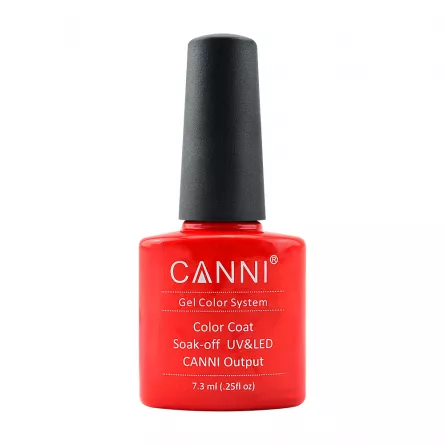 Oja semipermanenta, Canni, 110 orange red, 7.3 ml, [],https:lilarossa.ro