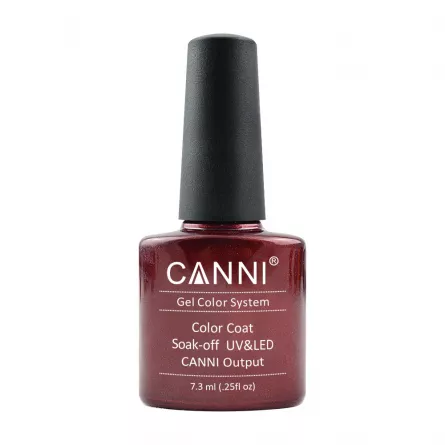 Oja semipermanenta, Canni, 123 dark red, 7.3 ml, [],https:lilarossa.ro