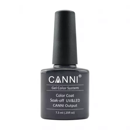 Oja semipermanenta, Canni, 130 dim gray, 7.3 ml, [],https:lilarossa.ro