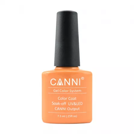 Oja semipermanenta, Canni, 139 orange , 7.3 ml, [],https:lilarossa.ro