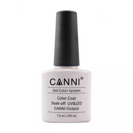 Oja semipermanenta, Canni, 163, light nude, 7.3 ml, [],https:lilarossa.ro