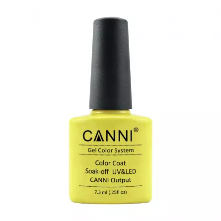 Oja semipermanenta, Canni, 167 yellow, 7.3 ml, [],https:lilarossa.ro