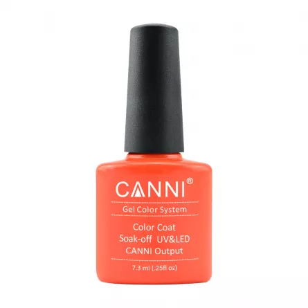 Oja semipermanenta, Canni, 168 coral, 7.3 ml, [],https:lilarossa.ro