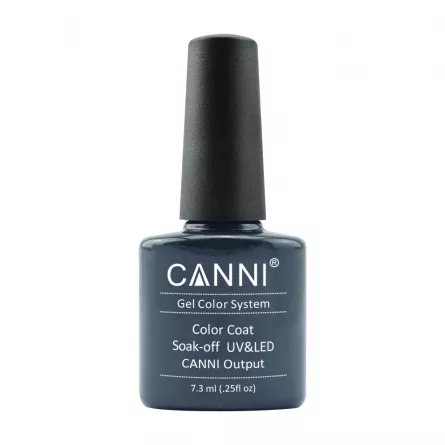 Oja semipermanenta, Canni, 180 slate gray, 7.3 ml, [],https:lilarossa.ro