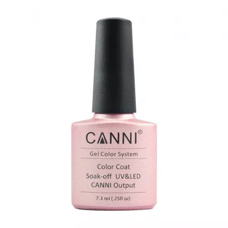 Oja semipermanenta, Canni, 199 light pink, 7.3 ml, [],https:lilarossa.ro