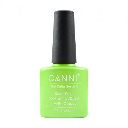 Oja semipermanenta, Canni, 202 green yellow, 7.3 ml, [],https:lilarossa.ro