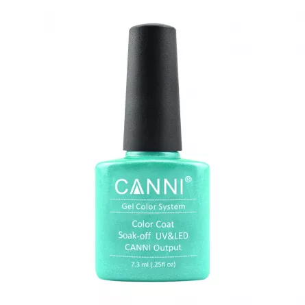 Oja semipermanenta, Canni, 204 turquoise, 7.3 ml, [],https:lilarossa.ro