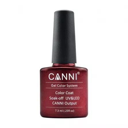 Oja semipermanenta, Canni, 209 dark red, 7.3 ml, [],https:lilarossa.ro