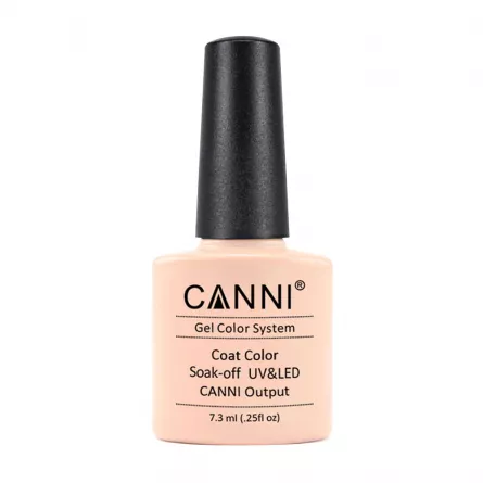 Oja semipermanenta, Canni, 240 peach puff, 7.3 ml, [],https:lilarossa.ro