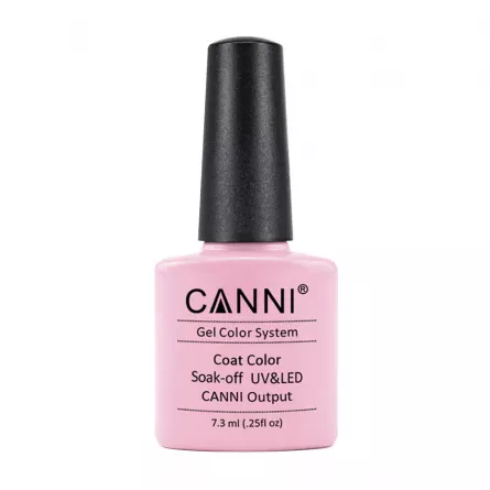 Oja semipermanenta, Canni, 245 pink, 7.3 ml, [],https:lilarossa.ro