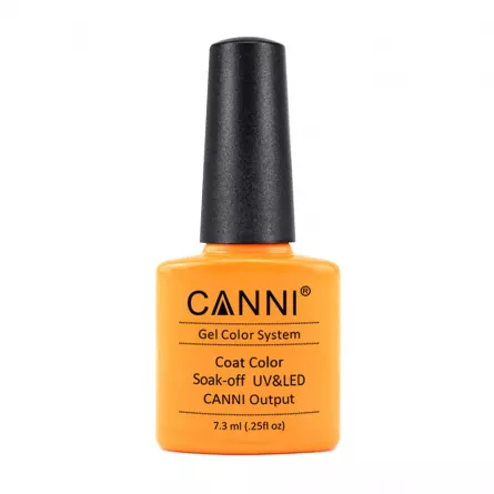 Oja semipermanenta, Canni, 250 orange, 7.3 ml, [],https:lilarossa.ro