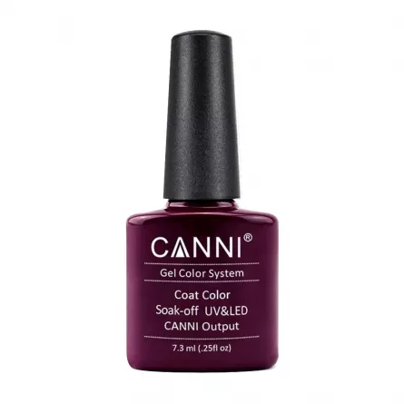 Oja semipermanenta, Canni, 255 medium violet red, 7.3 ml, [],https:lilarossa.ro