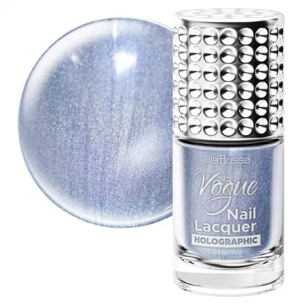 Lac de unghii, Lila Rossa, Vogue, Holographic, 10 ml, Dianthe, [],https:lilarossa.ro