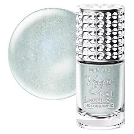 Lac de unghii, Lila Rossa, Vogue, Holographic, 10 ml, Rose Mary, [],https:lilarossa.ro