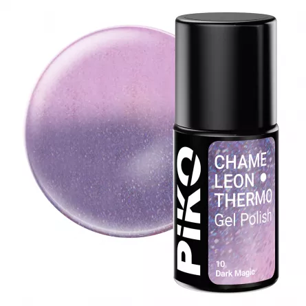Oja semipermanenta Piko, Chameleon Thermo, 7 g, 10, Pink Sapphire, [],https:lilarossa.ro