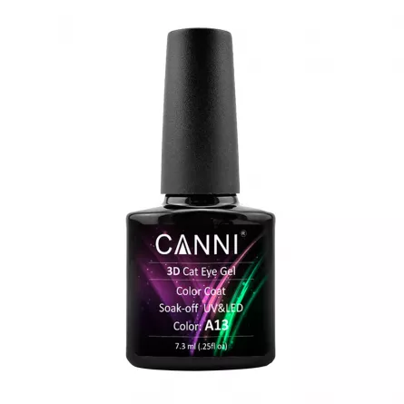 Oja semipermanenta, Canni, 3d Cat Eye a13, [],https:lilarossa.ro