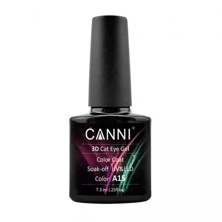 Oja semipermanenta, Canni, 3d Cat Eye a15, [],https:lilarossa.ro