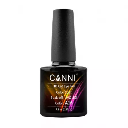 Oja semipermanenta, Canni, 3d Cat Eye a16, [],https:lilarossa.ro