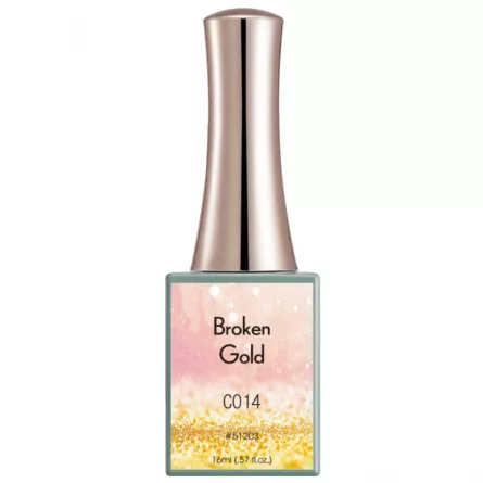 Oja semipermanenta Canni, Broken Gold, 16 ml, c014, [],https:lilarossa.ro