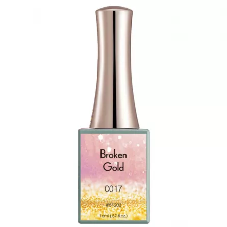 Oja semipermanenta Canni, Broken Gold, 16 ml, c017, [],https:lilarossa.ro