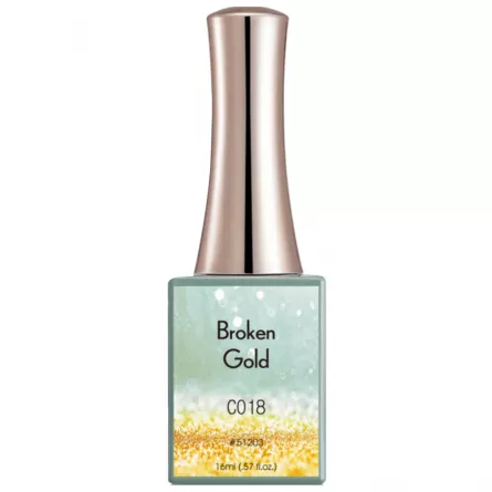 Oja semipermanenta Canni, Broken Gold, 16 ml, c018, [],https:lilarossa.ro